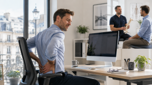 Mal de dos au bureau : quand consulter un chiropracteur?